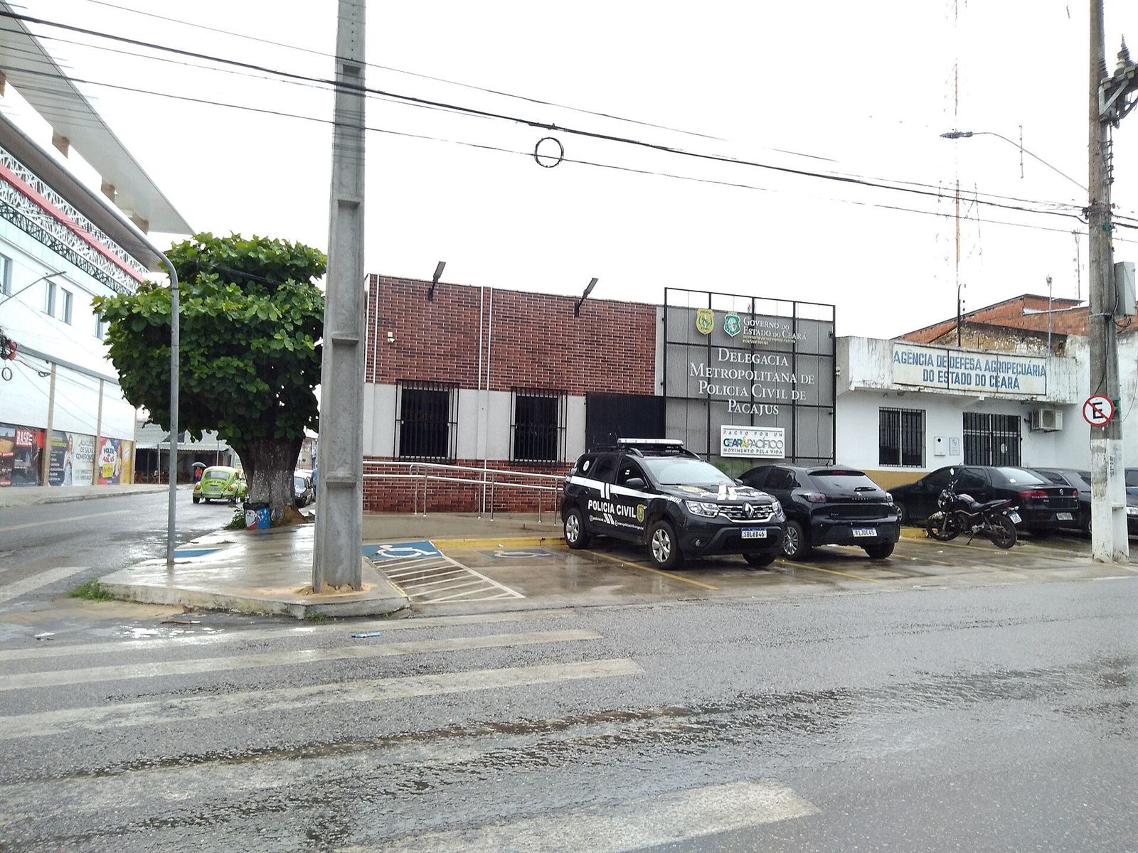 Delegacia da Polícia Civil do Ceará, em Pacajus; imagem ilustrativa.